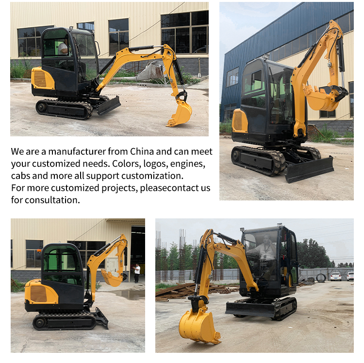 PREVIOUS： 1.7 ton mini excavator NEXT： 2.5 ton mini excavator